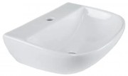 Мивка за баня 3240, Inter Ceramic, стенен монтаж, с отвор за смесител, порцелан, бял, 40x14x32см