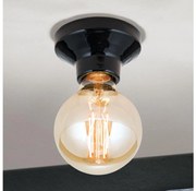 Orion - Плафонно осветително тяло FROST 1xE27/60W/230V черно