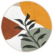 Кръгъл килим подходящ за пране и за прахосмукачки роботи ø 120 cm Comfort – Mila Home