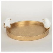 Декорация на маса чиния с птици 9,5x28x30,9 см