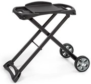 Klarstein Parforce Stand, маса за грил, аксесоари, PE колела, сгъваема, черна
