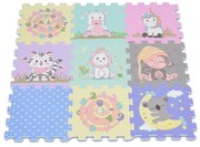 Moni toys  -  Мек пъзел-килим Education-Animal - 3086