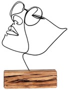 Метална статуетка Girl - Mioli Decor