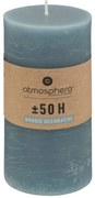Свещ без аромат atmosphera Olia, Кръгла, 7x14 cm - Син