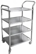 Метална количка на 4 нива 55x31x84.5cм GX-(081)