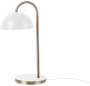 Настолна лампа в матово бяло Decova Dome - Leitmotiv