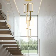 Лампа LED LHJ090-7CP GOLD