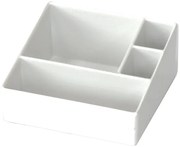 Horecano - Хотелска поставка за комплименти 4 разделения бяла 105x102x50mm (512804IV