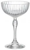 Комплект 6бр стъклени чаши за коктейли " COCKTAIL COUPE" 230мл AMERICA '20s-(1.22137)