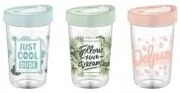 Чаша за смути с различни декори "Rio" 600мл PVC TRITAN M-142005 - Horecano