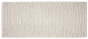 Бял килим за баня 50x120 cm Aspen Bobble – Bianca