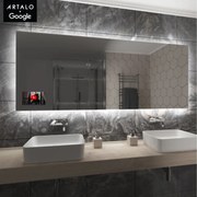 SMART огледало със светодиодно осветление M24 + SmartScreen with Google TV