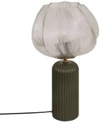Настолна лампа atmosphera Phylas, 46 cm, Керамика - Зелен