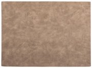 Кафява подложка от изкуствена кожа Правоъгълник, 33 x 45 cm Troja - ZicZac