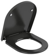 Villeroy & Boch 8M42S1R7 - Тоалетно седало SoftClose SUBWAY черно