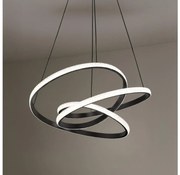 Димируем LED полилей на кабел, LED/90W/230V, 3000-6500K, диаметър 47 см + дистанционно управление