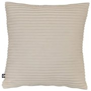 Декоративна възглавница atmosphera Arum, 38x38 cm - Слонова кост