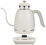 Електрическа кана Gooseneck BUYDEEM K821, 1000W, 0.8 л, Поддърждане на топло, NTC сензорна технология, LCD, Бял