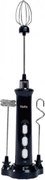 Мини миксер за фрапе Oliver Voltz OV51163F, 2.5W, 120 мин, 3 скорости, 3 приставки, USB, Черен