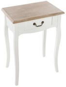 Нощно шкафче atmosphera Chrysa, 65,5 cm - Бял