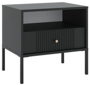 Нощно шкафче LUE, черно