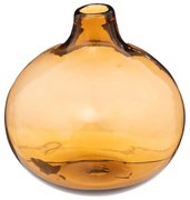 Ваза atmosphera Soliflore, Стъкло, Кехлибар, 12 cm