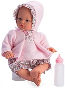 Asi - Кукла бебе Коке, розово костюмче с качулка 0406430
