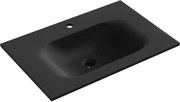 Mexen Vela мивка вградена в плот 71 x 46,5 см, черен мат - 25237071