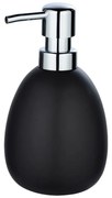 Матово черен керамичен дозатор за сапун Polaris - Wenko