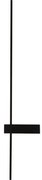 Zuma Line W4100-90BK - LED аплик ARCO LED/12W/230V черен