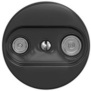 Kliklap - Ретро TV+R крайна розетка без рамка, антрацит