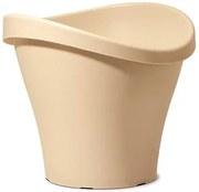 Саксия Wave Tulip - Бежова 30см