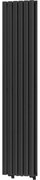 Mexen Dallas декоративен радиатор 1600 x 360 мм, 1039 W, черен - W214-1600-360-00-70