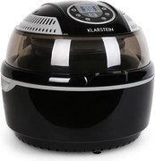 Klarstein VitAir уред за готвене с горещ въздух 1400W грил и печене, черен