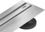 Mexen Flat 360° Slim линеен въртящ се отвод 60 см, инокс - 1041060
