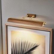 Elstead WINCHFIELD-PLL-AB-OAK - Лампа за картина WINCHFIELD 4xE14/40W/230V дъб