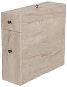 Шкаф за баня MELODY декор мрамор бежов