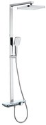 Душ система със смесител, пита, слушалка и шлаух 6231C, Inter Ceramic
