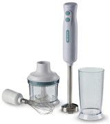 Пасатор с чопър 3в1 Ariete BREAKFAST 0601/11, 700W, 500 мл, 2 скорости, Функция против пръски, Бял