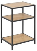 Черно нощно шкафче Seaford - Actona