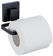 WENKO 71447800 - Държач за тоалетна хартия VACUUM-LOC QUADRO ED 14x11 cm черен