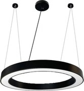 LED Пендел LED/50W/230V 4000K Ø 100 см черен