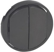 Legrand Лицев панел за сериен ключ цвят графит Celiane - 067902