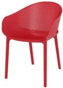 San Valente - Стол Скай червен