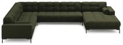Зелен ъглов диван (ляв ъгъл) Bali – Cosmopolitan Design