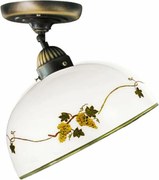 Kolarz 731.10.137 - Полилей за повърхностен монтаж NONNA 1xE27/75W/230V Ø 30 см грозде