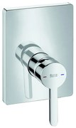 Square вграден смесител за вана или душ A5A2C7AC0K, хром