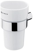 NIMCO BR 11058KU-26 - Стенна поставка за четки за зъби BORMO бял/лъскав хром