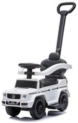 Push автомобил Mercedes G350d 3в1 2xAA бял/черен