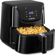 Klarstein AeroVital Deluxe, фритюрник с горещ въздух, 1700 W, 5,4 литра, неръждаема стомана
